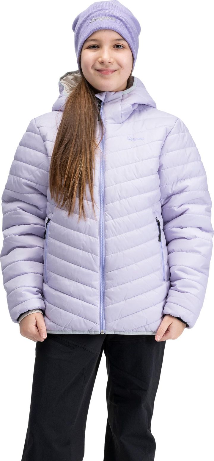 Bergans Juniors' Storetind Light Insulated Jacket Light Acai Smoothie Bergans