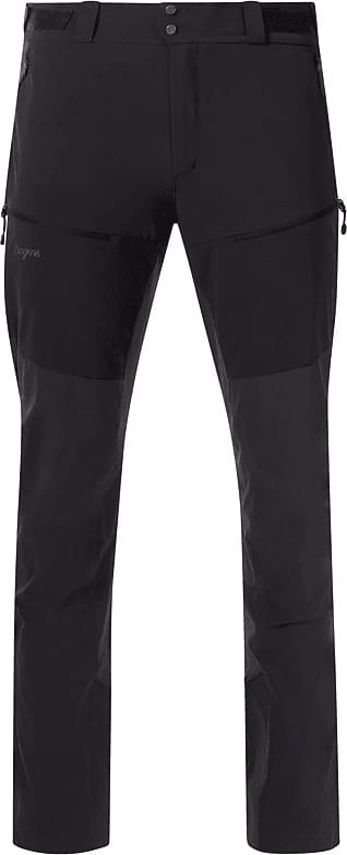 Bergans Men's Rabot Softshell Pants Black/dark Shadow Grey Bergans