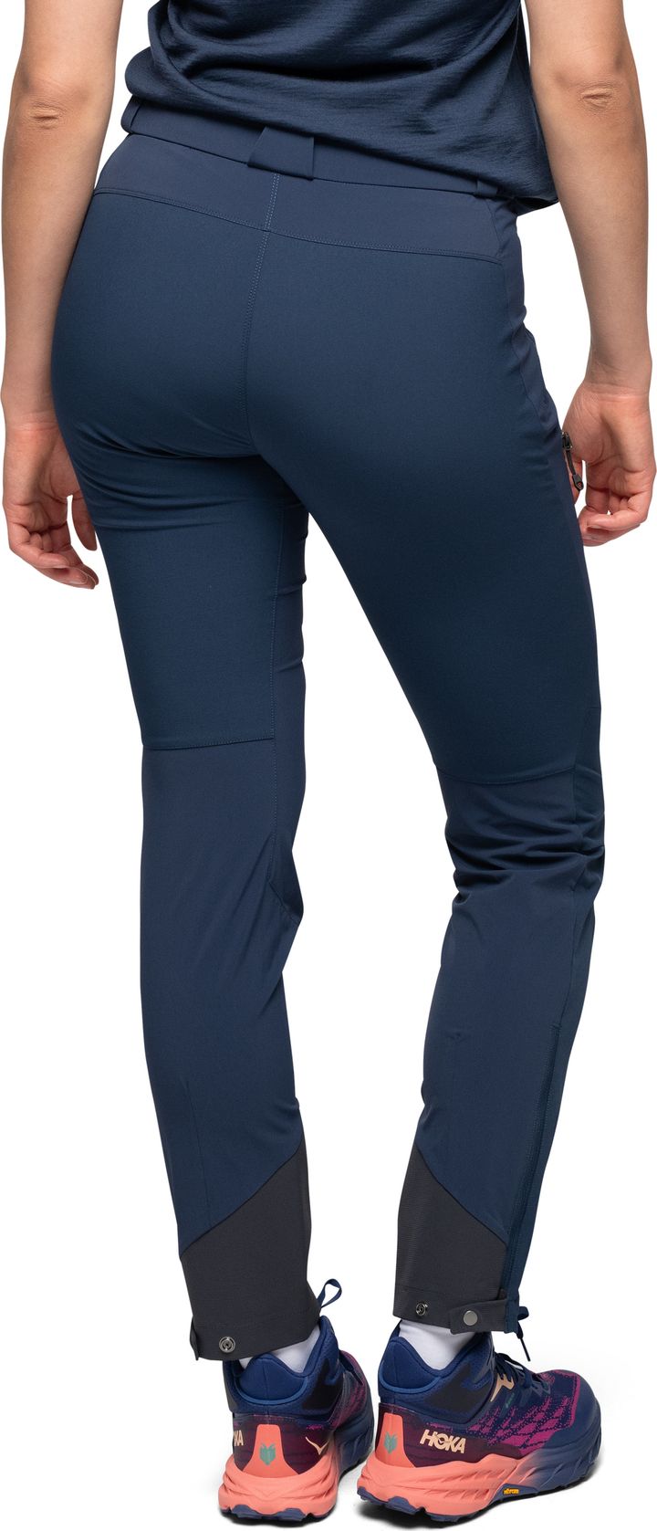 Bergans Women's Rabot Softshell Pants  Navy Blue Bergans