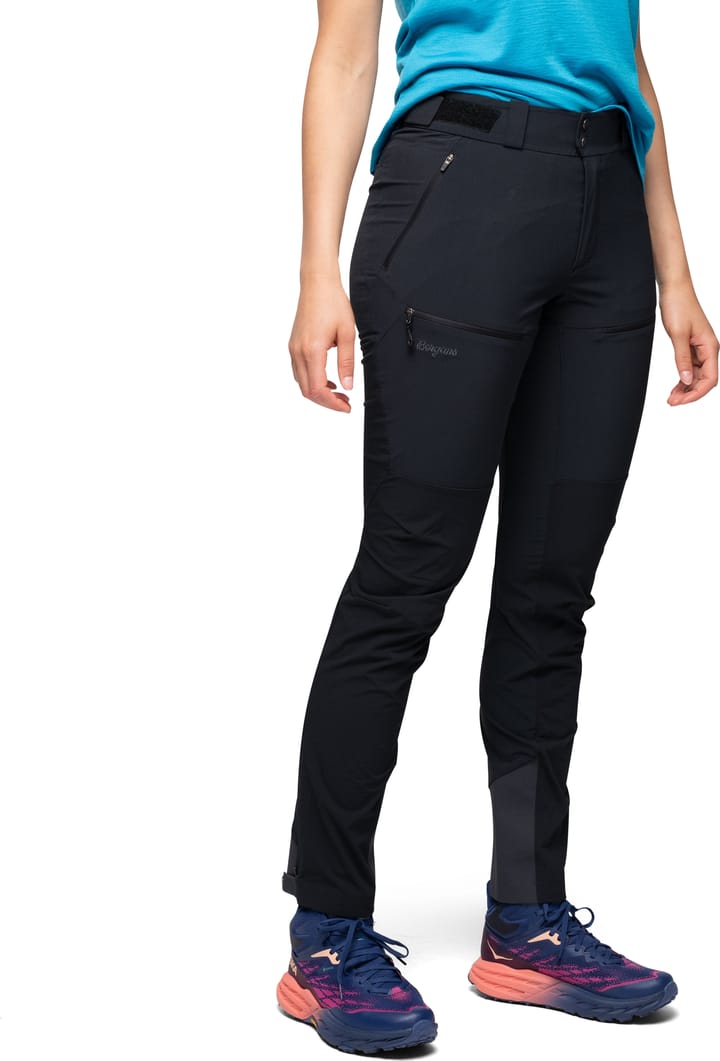 Bergans Women's Rabot Softshell Pants  Black Bergans