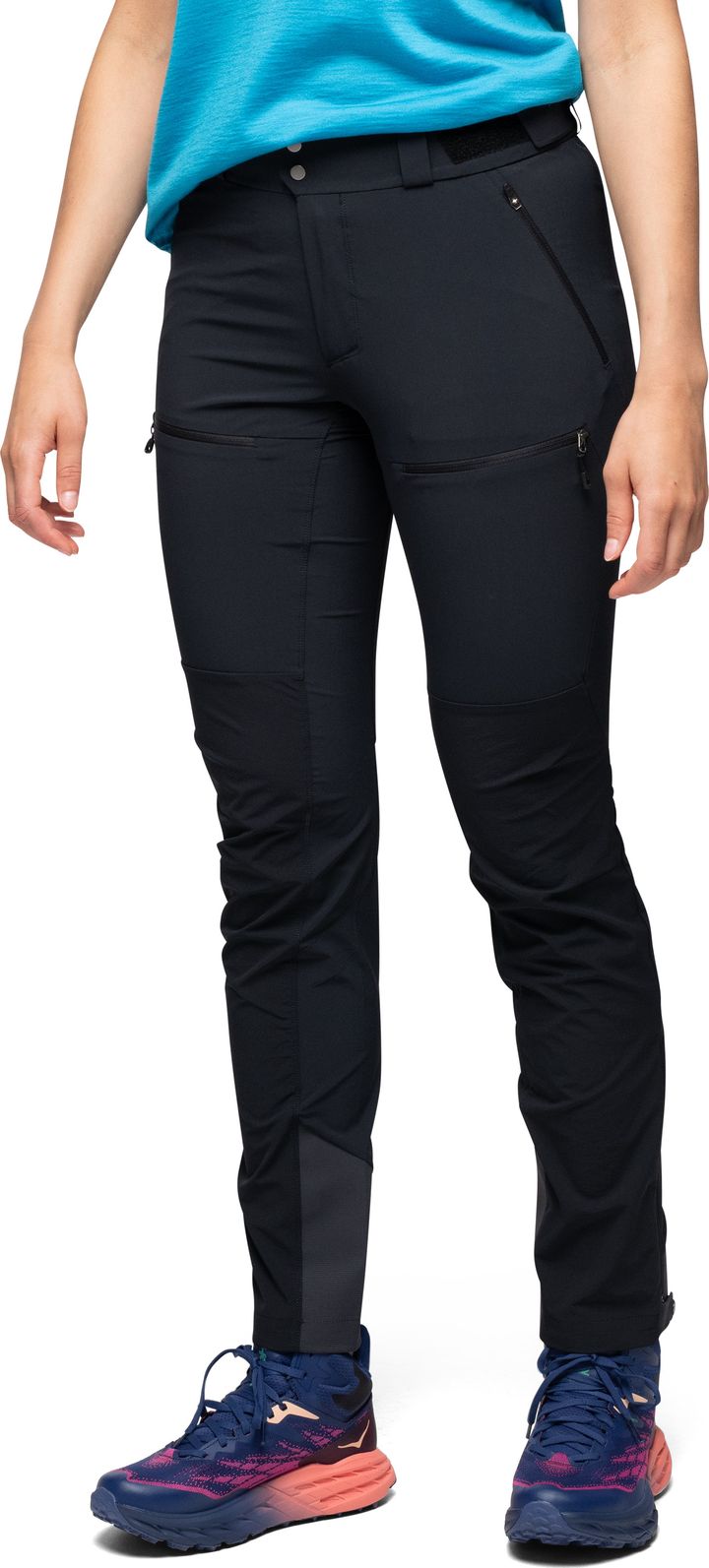 Bergans Women's Rabot Softshell Pants  Black Bergans