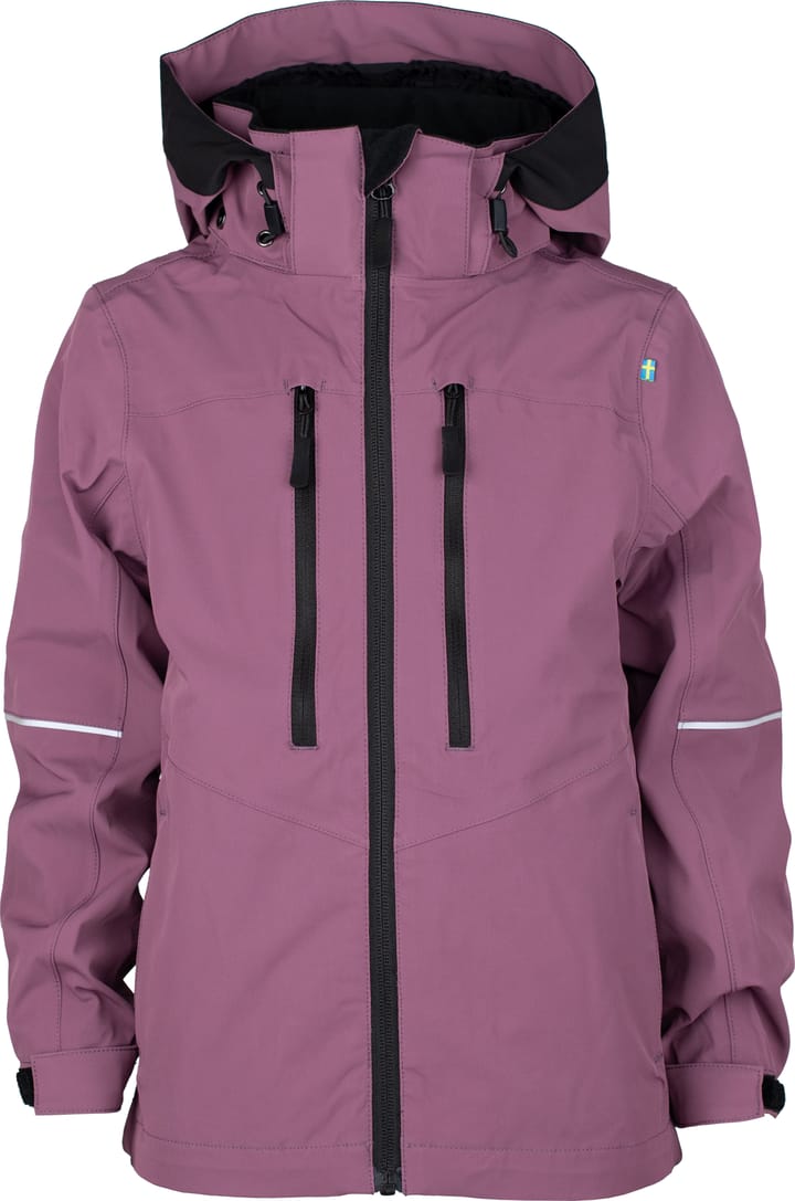 Lindberg Kids' Drammen Shell Jacket Dry Rose Lindberg