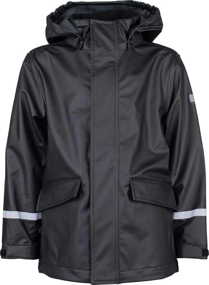 Lindberg Kids' Vestby Rain Jacket Fleece Black Lindberg