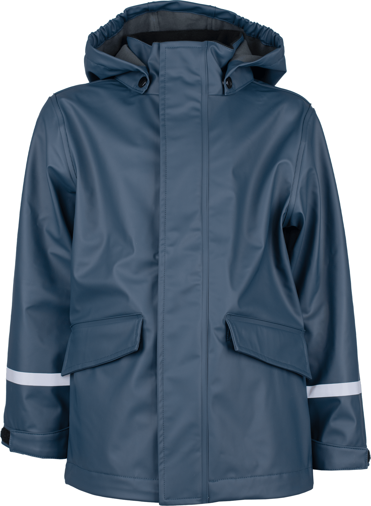 Lindberg Kids' Vestby Rain Jacket Fleece Iron Blue