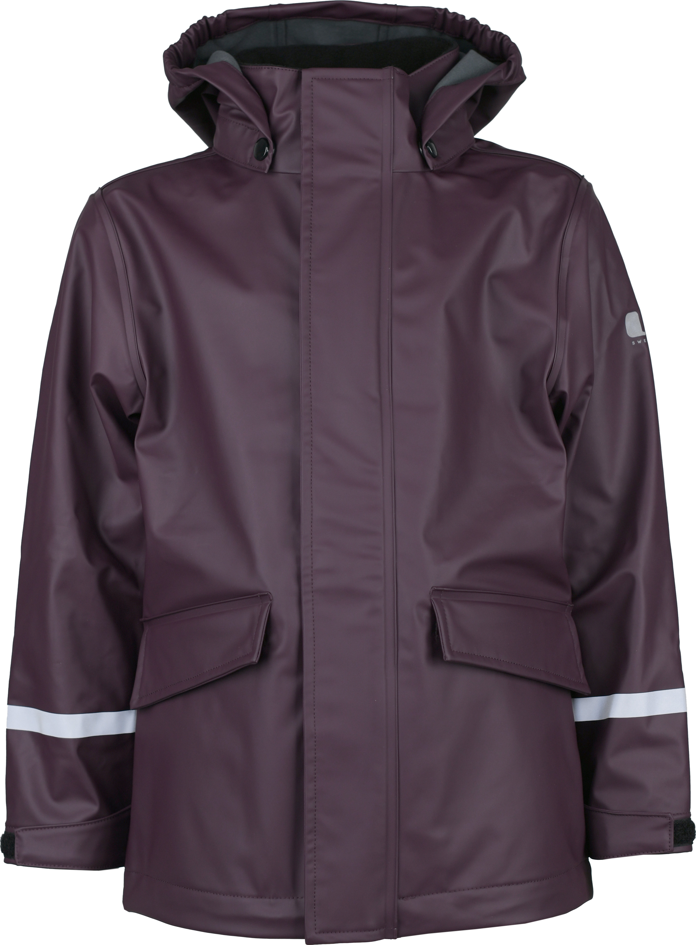 Lindberg Kids' Vestby Rain Jacket Fleece Plum