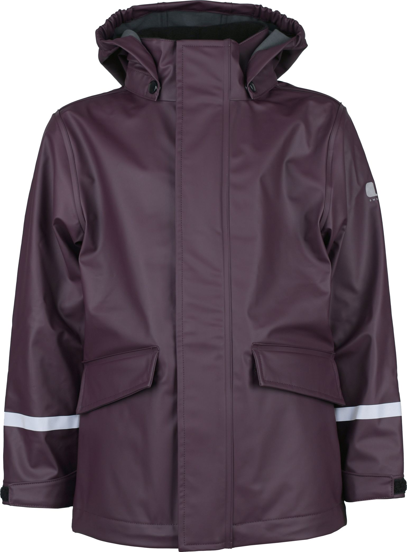 Lindberg Kids' Vestby Rain Jacket Fleece Plum