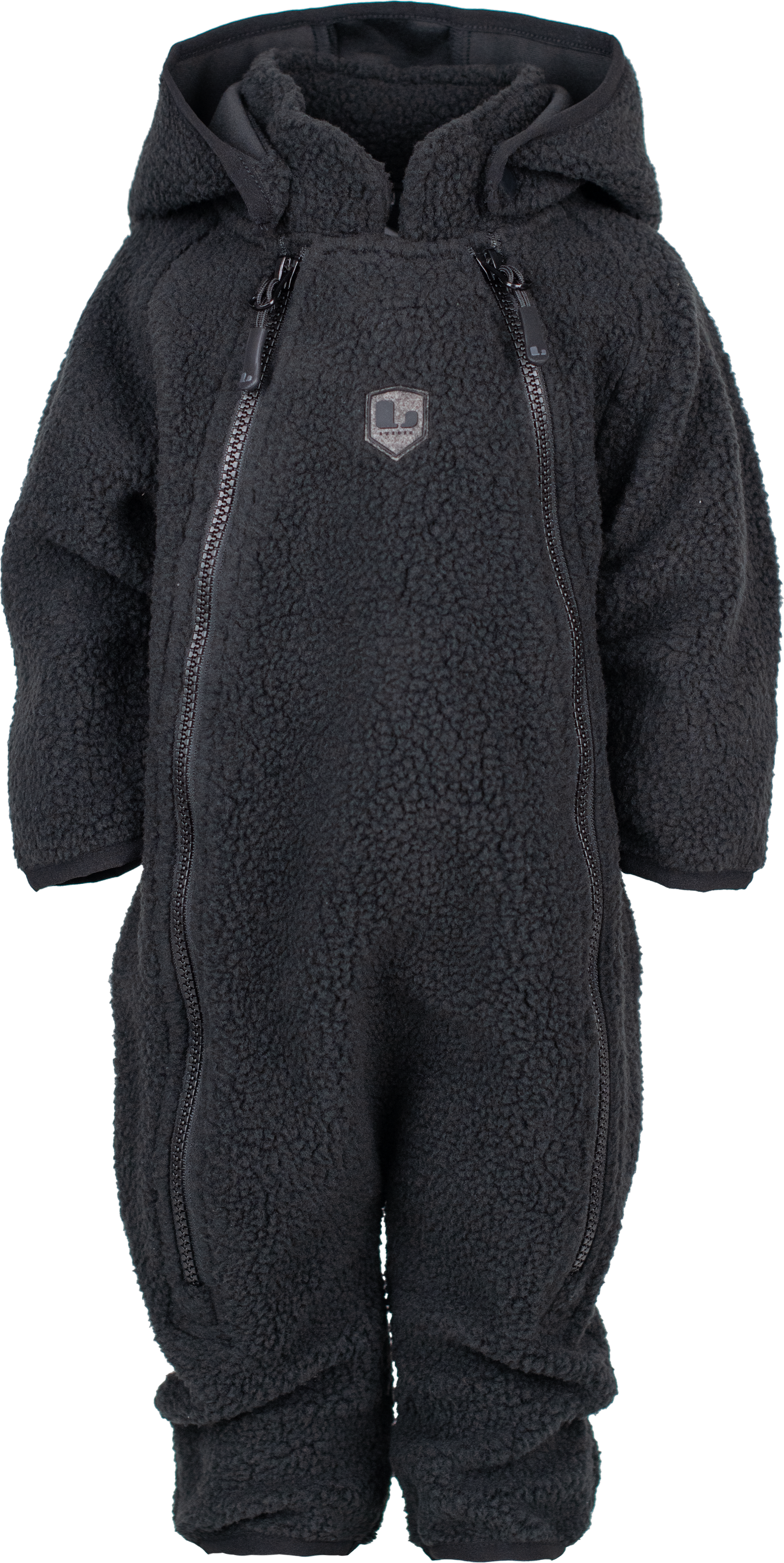 Lindberg Babys' Ramund Pile Overall Black
