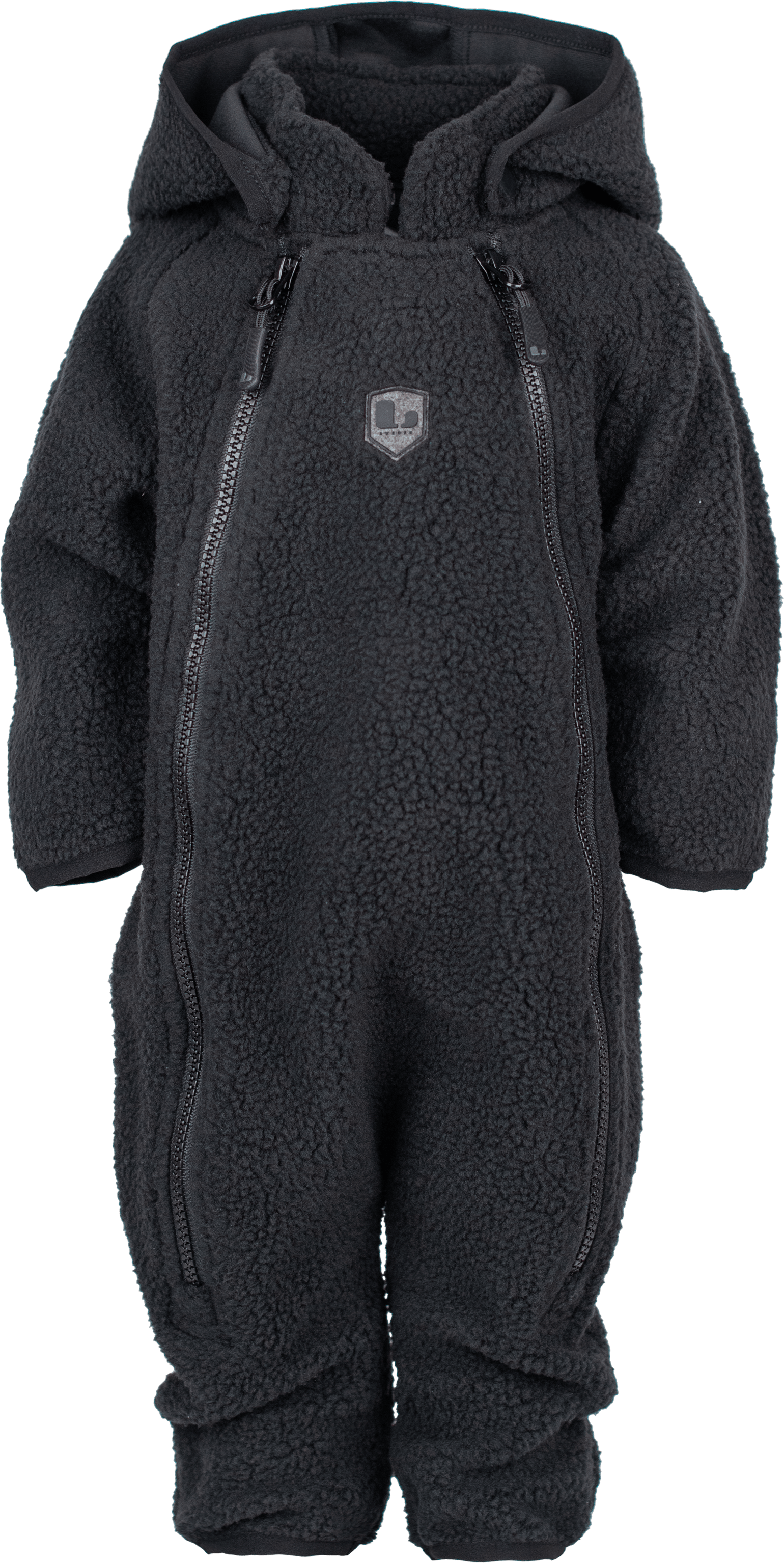 Lindberg Babys' Ramund Pile Overall Black