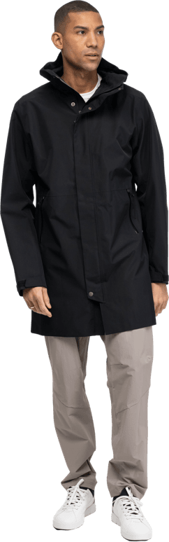Bergans Men's Urban 2L Shell Coat  Black/black Bergans