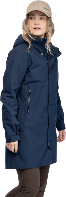Bergans Women's Urban 2L Shell Coat  Navy Blue/navy Blue Bergans