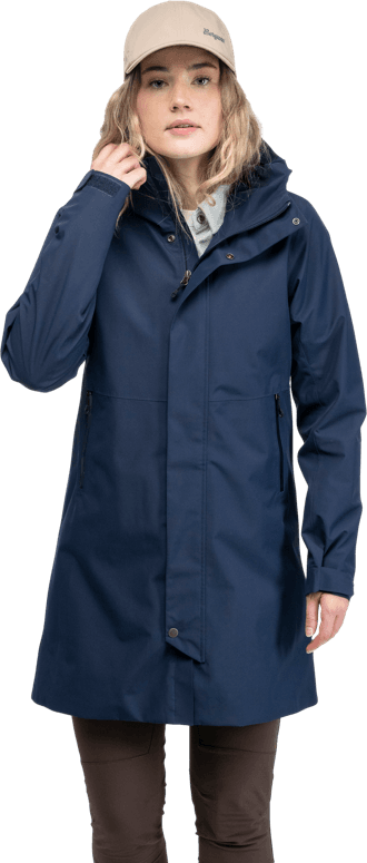 Bergans Women's Urban 2L Shell Coat  Navy Blue/navy Blue Bergans