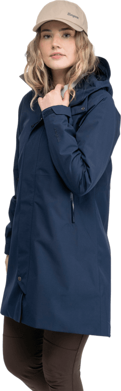 Bergans Women's Urban 2L Shell Coat  Navy Blue/navy Blue Bergans