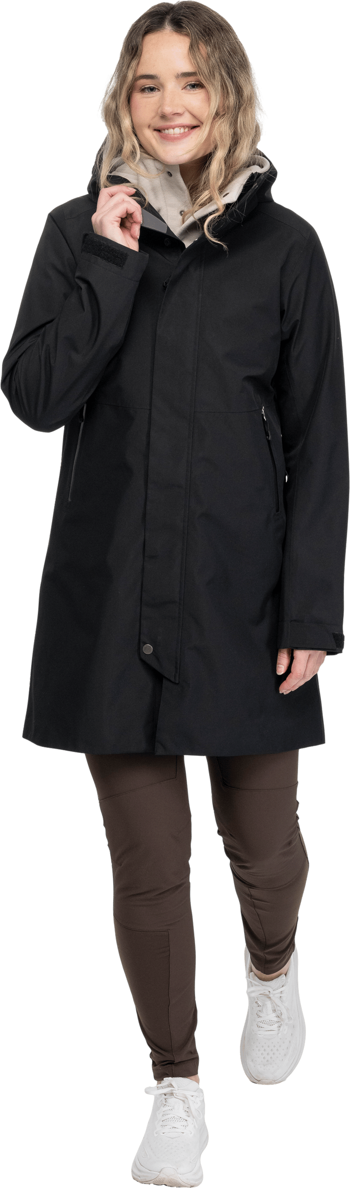 Bergans Women's Urban 2L Shell Coat  Black/black Bergans