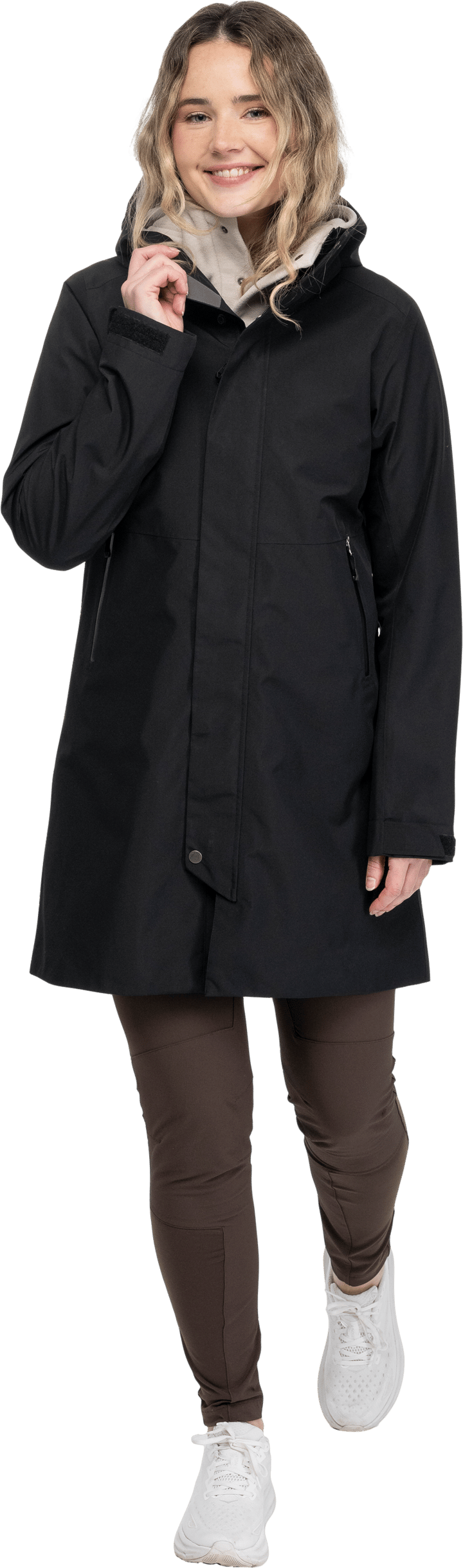 Bergans Women's Urban 2L Shell Coat  Black/black Bergans