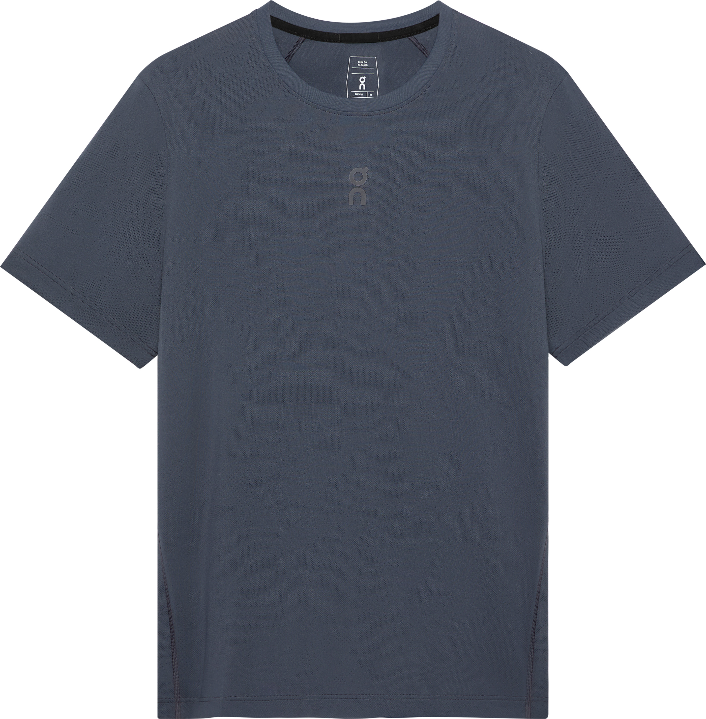 On Men's Trail Tee Navy Kortermede treningstrøyer M