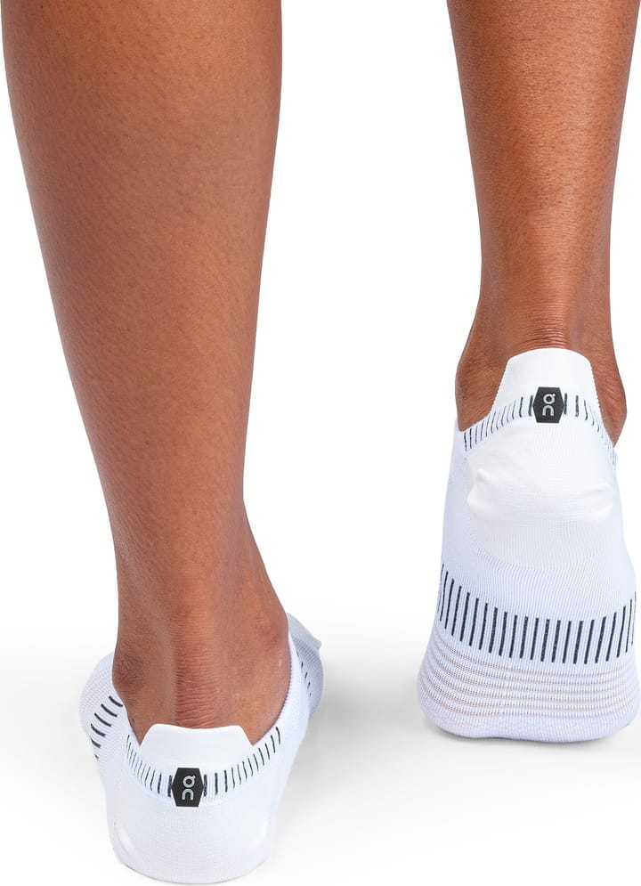 On Women's Performance Mid Sock White/Black On