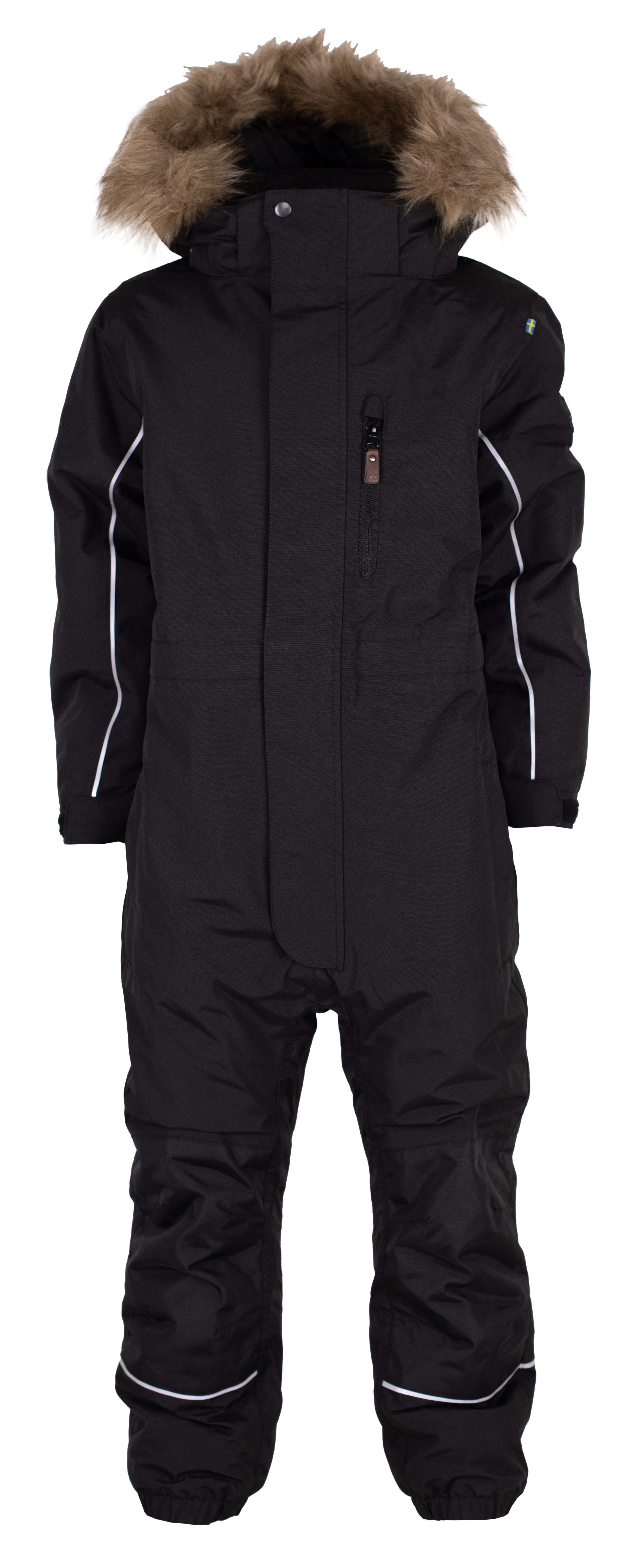Lindberg Kids' Nordic Winter Overall Black Overalls 100