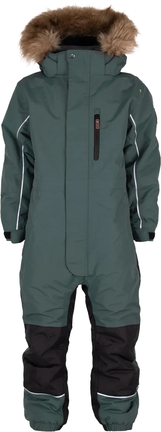 Lindberg Kids' Nordic Winter Overall Dark Teal