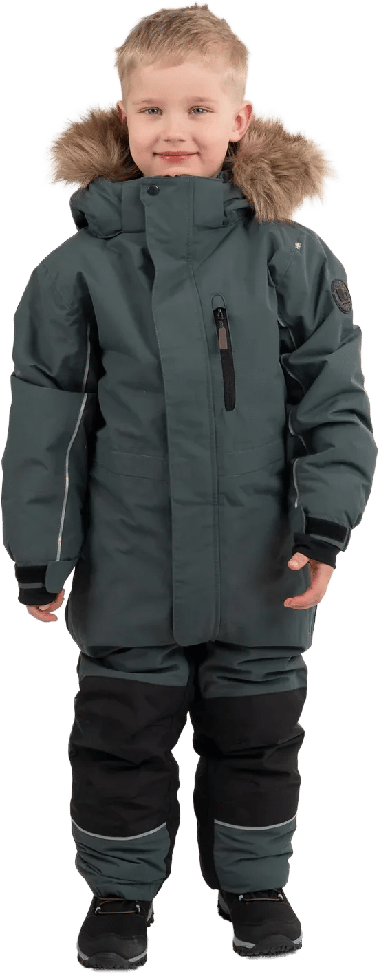 Lindberg Kids' Nordic Winter Overall Dark Teal Lindberg