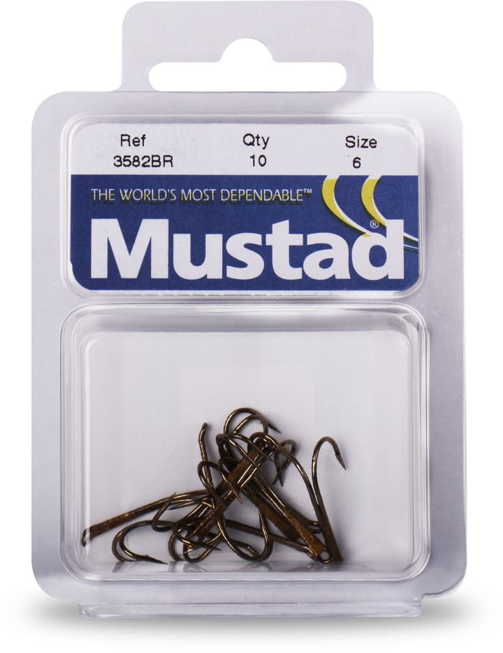 Mustad Dobbel Fluekrok 35802BR Br Mustad Mustad Dobbel Fluekrok 35802BR Br Mustad