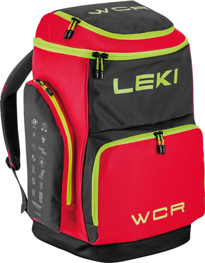 Leki Skiboot Bag WCR Bright Red Neon Leki