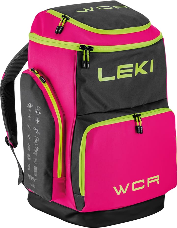 Leki Skiboot Bag WCR Neonpink Black Leki