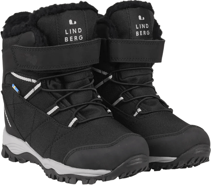 Lindberg Kid´s Arctic Snow Boot, Mid Black Lindberg