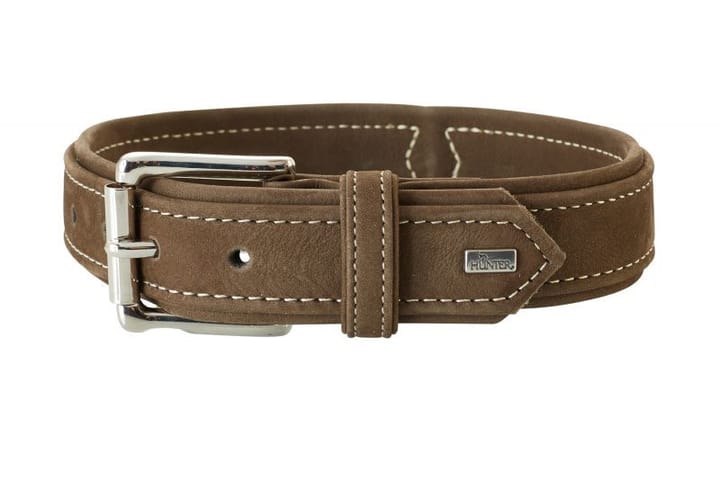 Hunter Skinnhalsbånd Hunting Brun 45cm Hunter Skinnhalsbånd Hunting Brun 45cm
