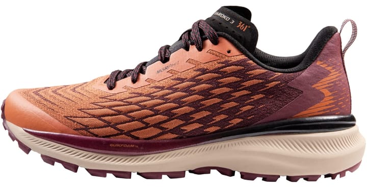 361° 361 Taroko 3 W Orange Oxide/Dark Cherry 361° 361° 361 Taroko 3 W Orange Oxide/Dark Cherry 361°