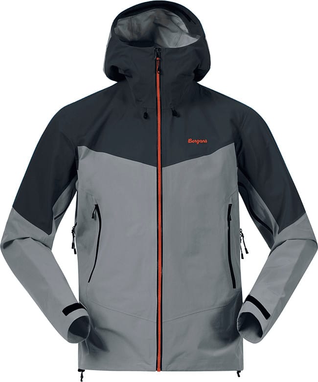 Bergans Men's Rabot Alpine 3L Shell Jacket Solid Grey/dark Shadow Grey Bergans