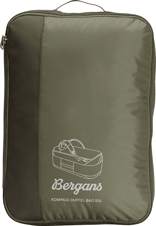 Bergans Kompass Duffel Bag 50 Dark Green Mud Bergans