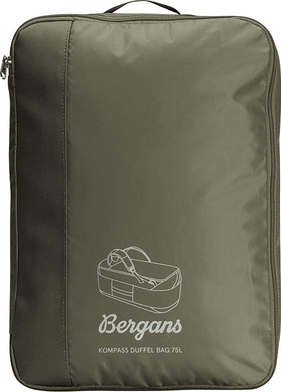 Bergans Kompass Duffel Bag 75 Dark Green Mud Bergans