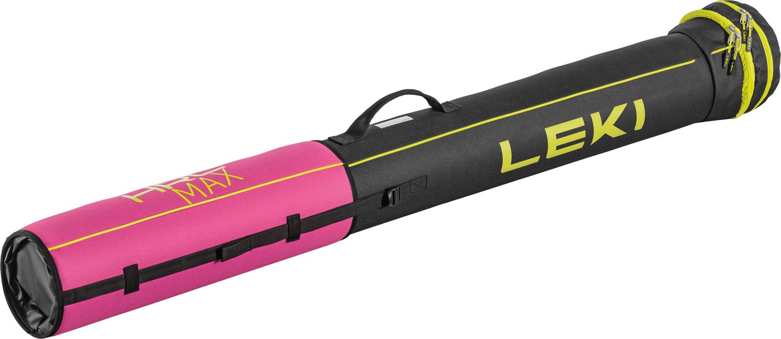 Leki Cross Country Tube Bag 8-Pairs Neon Pink-black-neonyellow