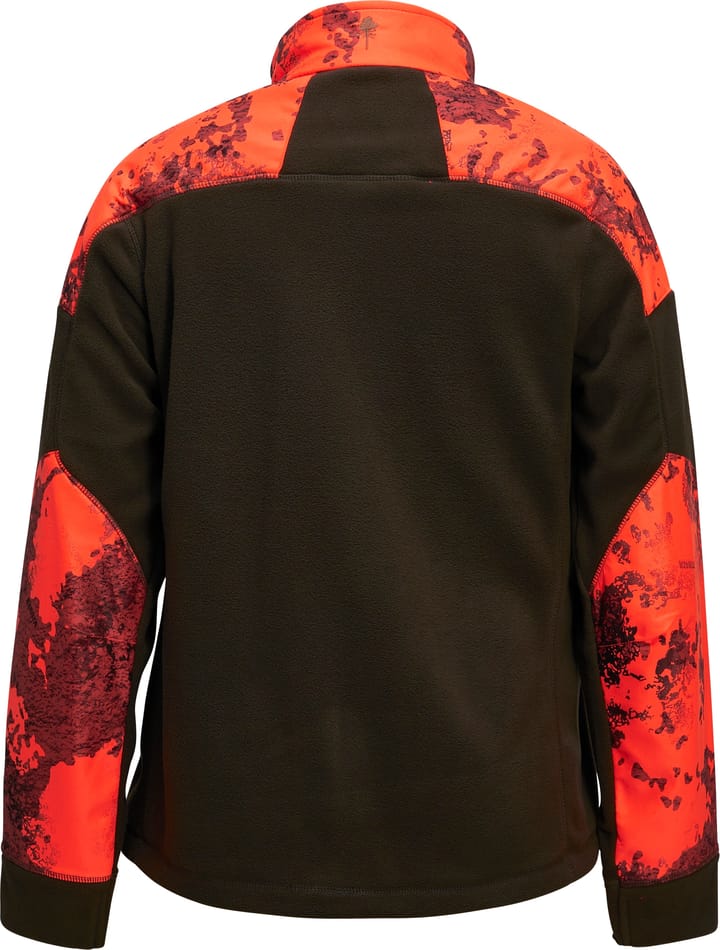 Pinewood Women's Småland Hunters Camou Fleece Jacket H.Brown/Strata Blaze Pinewood