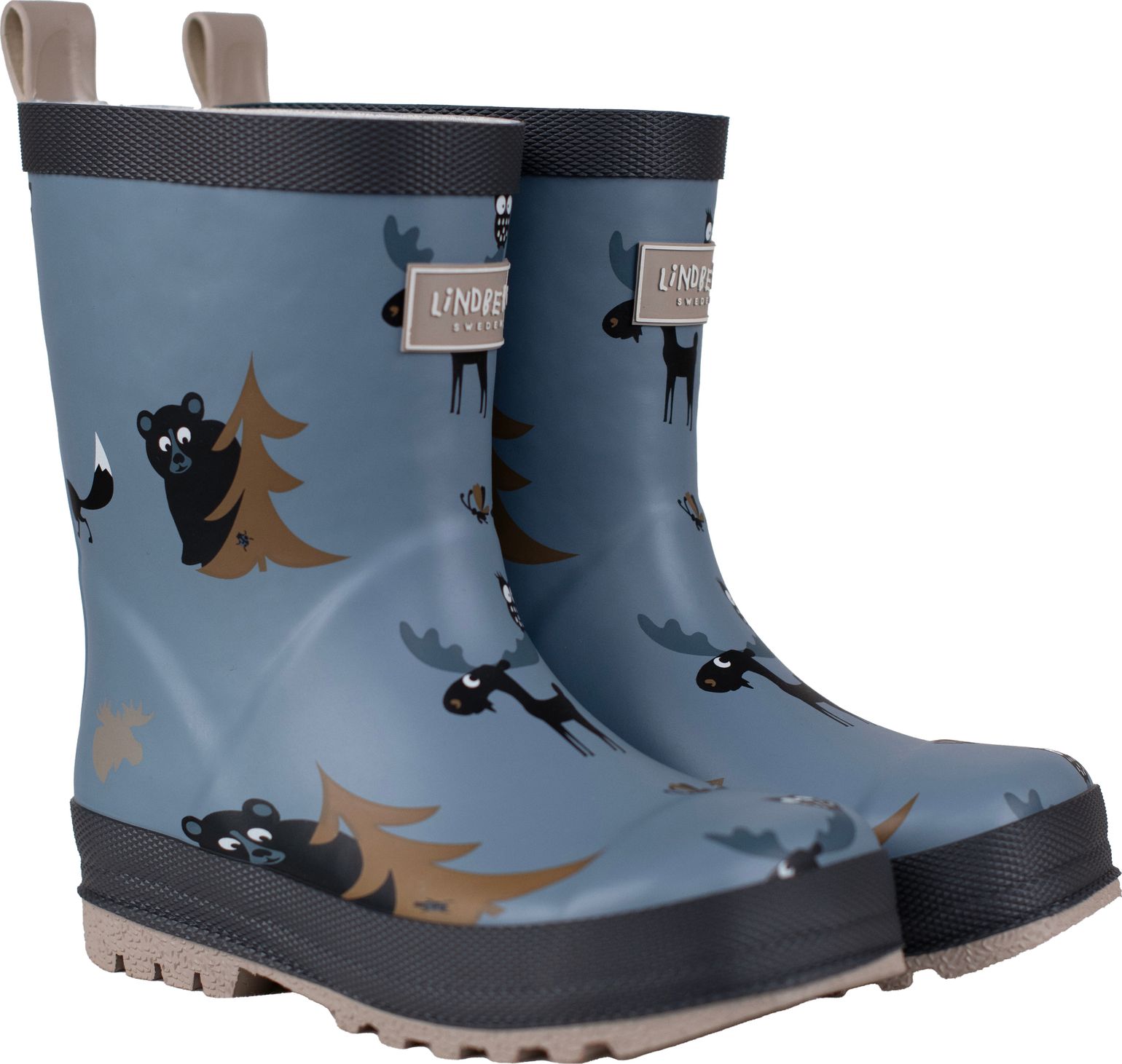 Lindberg Kids' Sjövild Rubber Boot Blue