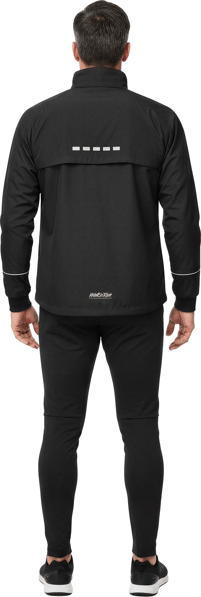 Dobsom  Men's Walk’n’Run Windproof Jacket Black Dobsom
