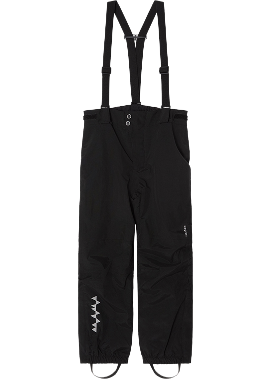 Isbjörn of Sweden Kids' Penguin Shell Pants Low Black