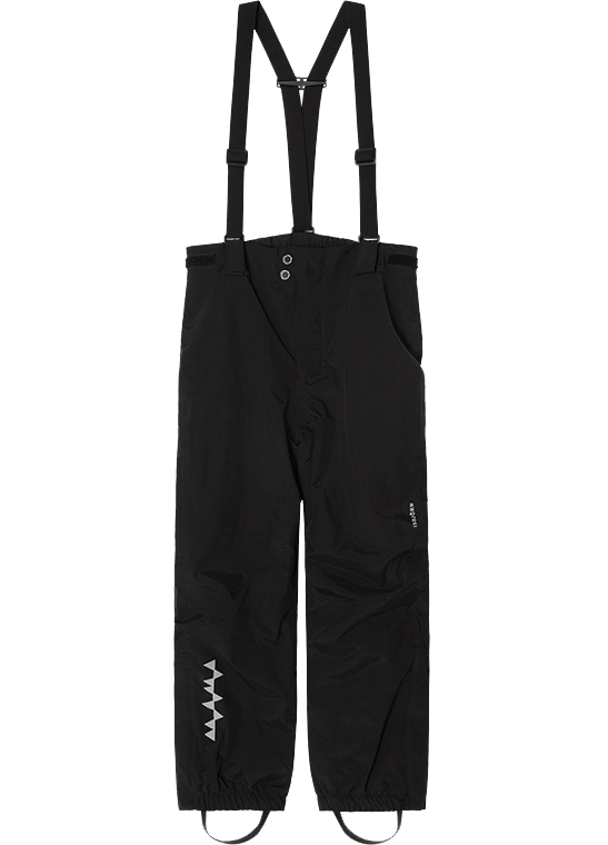 Isbjörn of Sweden Kids' Penguin Shell Pants Low Black Isbjörn of Sweden