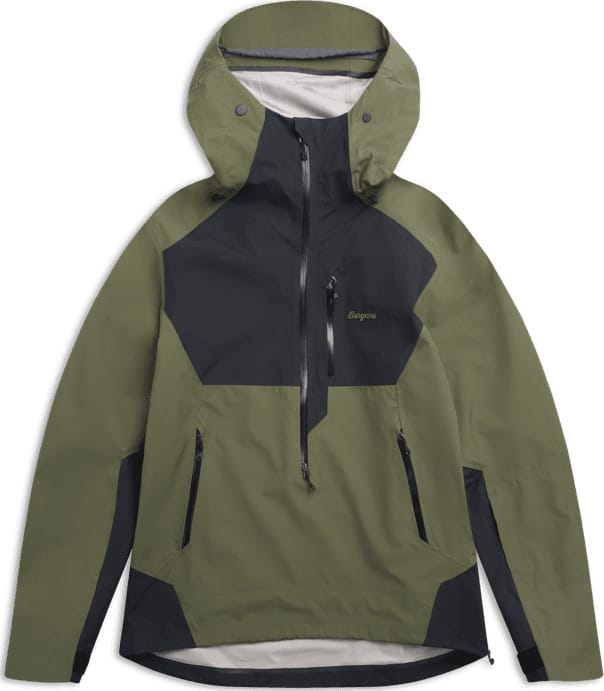 Bergans Unisex Oppdal 3L Shell Anorak Pine Forest/black Bergans Bergans Unisex Oppdal 3L Shell Anorak Pine Forest/black Bergans