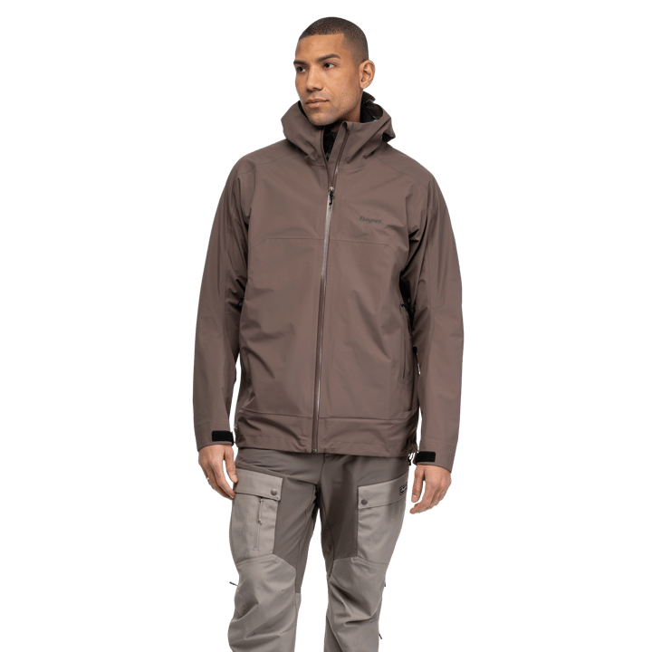 Bergans Men's Vaagaa 3L Shell Jacket Hot Cocoa Bergans