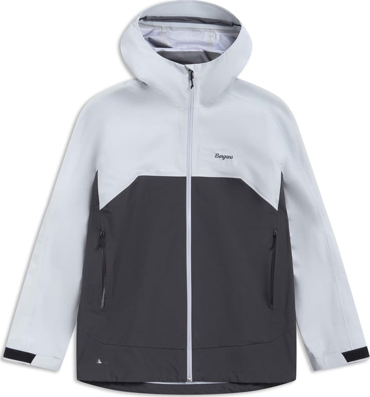 Bergans Men's Vaagaa 3L Shell Jacket Pearl Grey/Dark Shadow Grey Bergans