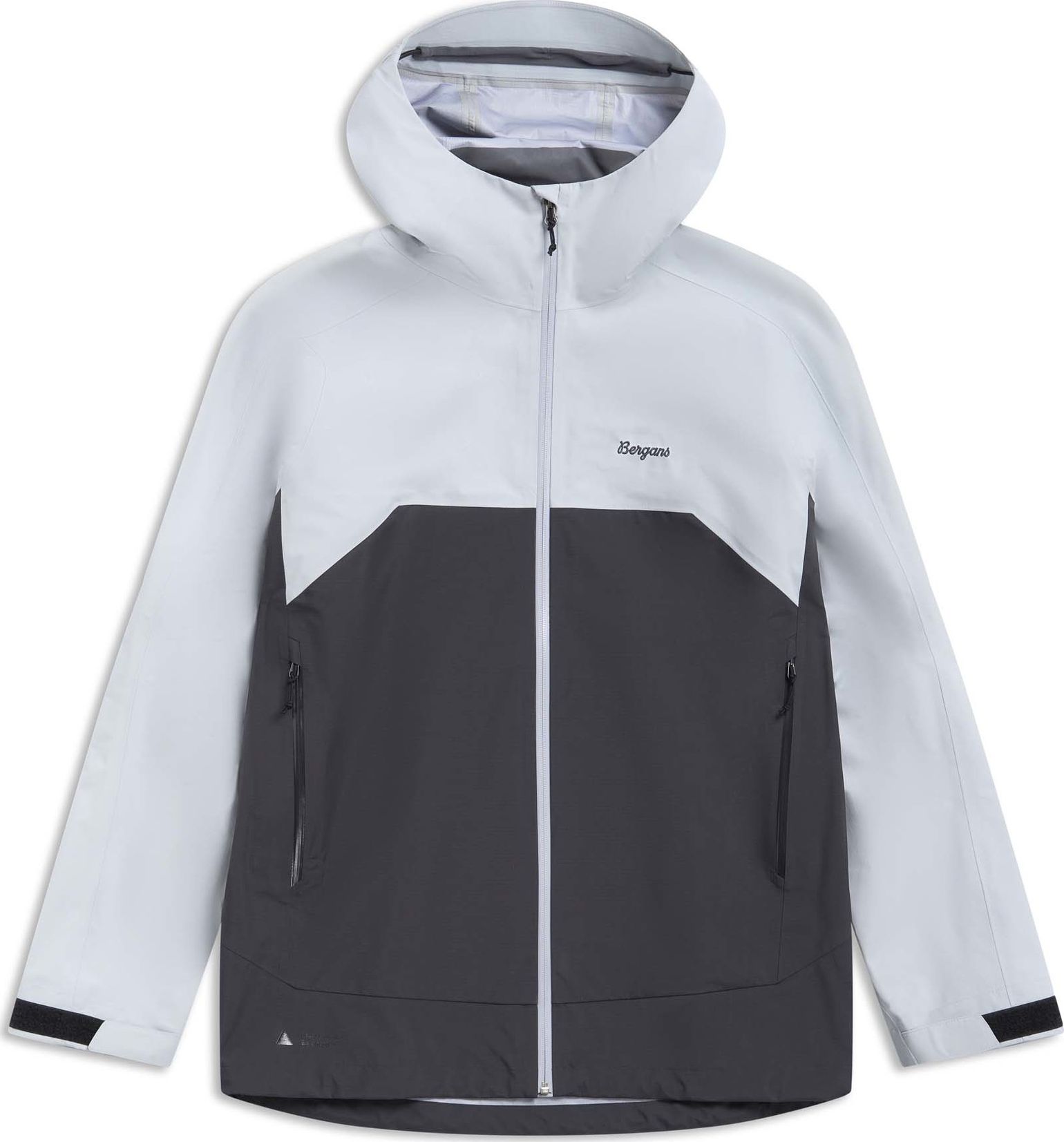 Bergans Men's Vaagaa 3L Shell Jacket Pearl Grey/Dark Shadow Grey