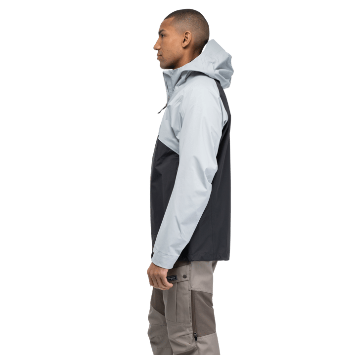 Bergans Men's Vaagaa 3L Shell Jacket Pearl Grey/Dark Shadow Grey Bergans