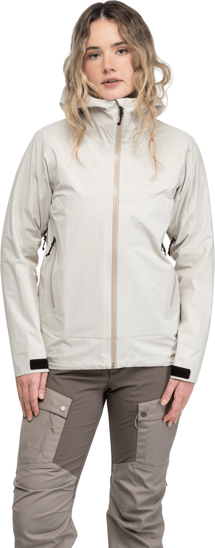 Bergans Women’s Vaagaa 3L Shell Jacket Bone White Bergans