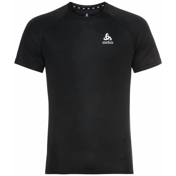 Odlo T-Shirt S/S Crew Neck Essential Black Odlo