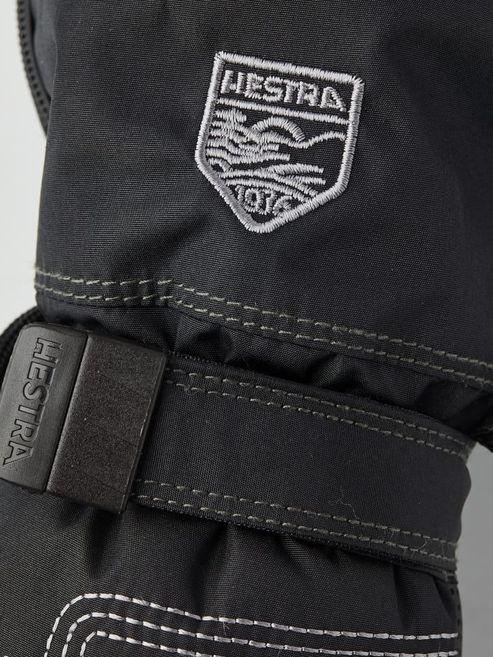 Hestra Baby's Zip Long Mitt Black/Black Hestra