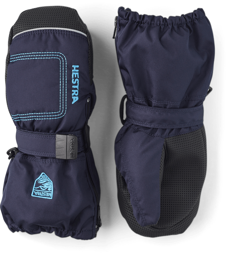Hestra Baby's Zip Long Mitt Dark Marine Hestra