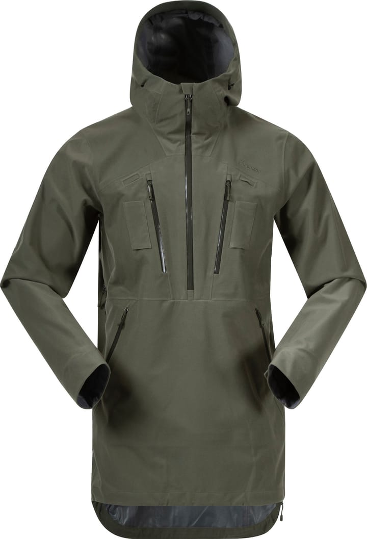 Bergans Unisex Hogna 3L Anorak Green Mud Bergans