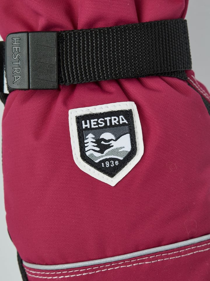 Hestra Kids´ Wool Terry - Mitt Fuchsia Hestra