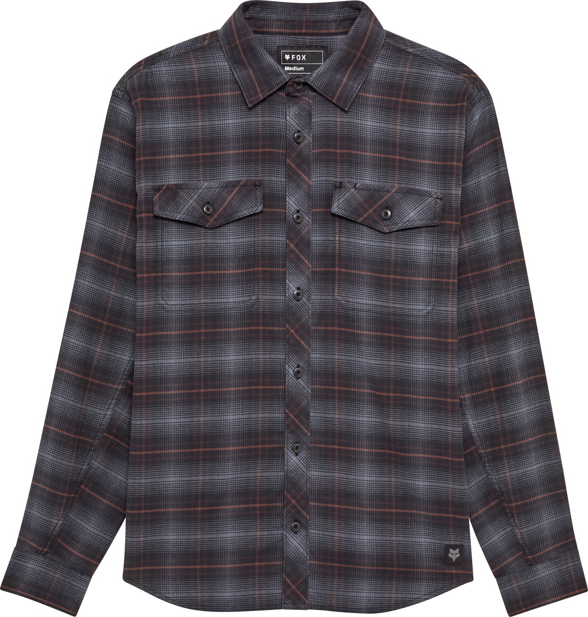 Fox Men's Survivalist Stretch Flannel Longsleeve Black